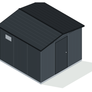 Insulated Steel Shed 3 x 3 m