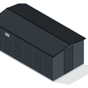 Insulated Steel Shed 3 x 6 m
